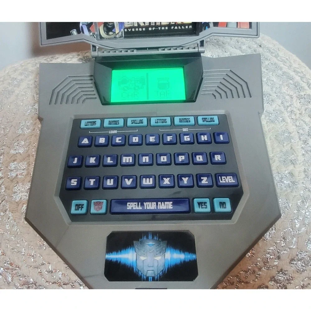 Transformers Revenge of the Fallen Learning Laptop Letters Spelling TF-724